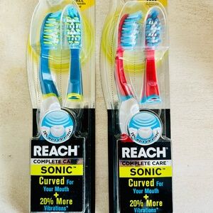 2- Reach Curved Sonic Toothbrush